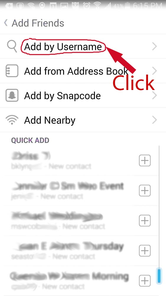 Snapchat as New Artistic Medium: Fine Art Photography Project, Add by Username, Steve Giovinco