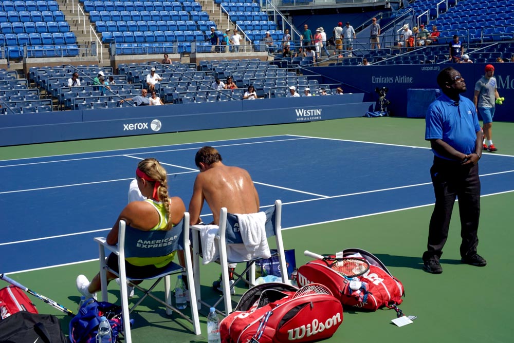The Art of Tennis: Views of the US Open [Photograph], Victoria Azarenka, Steve Giovinco #USOpen