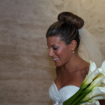 Fine art documentary wedding commission photography in NYC, carring flowers, Steve Giovinco