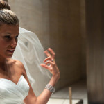 Fine art documentary wedding commission photography in NYC, bride in the Four Seasons, Steve Giovinco