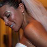 Fine art documentary wedding commission photography in NYC, bride glances, Steve Giovinco