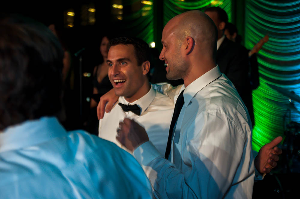 Fine art documentary wedding commission photography in NYC, buddies, Steve Giovinco