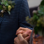 Fine art wedding documentary photography, holding hands in NYC, Steve Giovinco