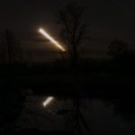 “Moon Crashing”: Lyrical Night Landscape Photograph at The Museum of Contemporary Art Georgia