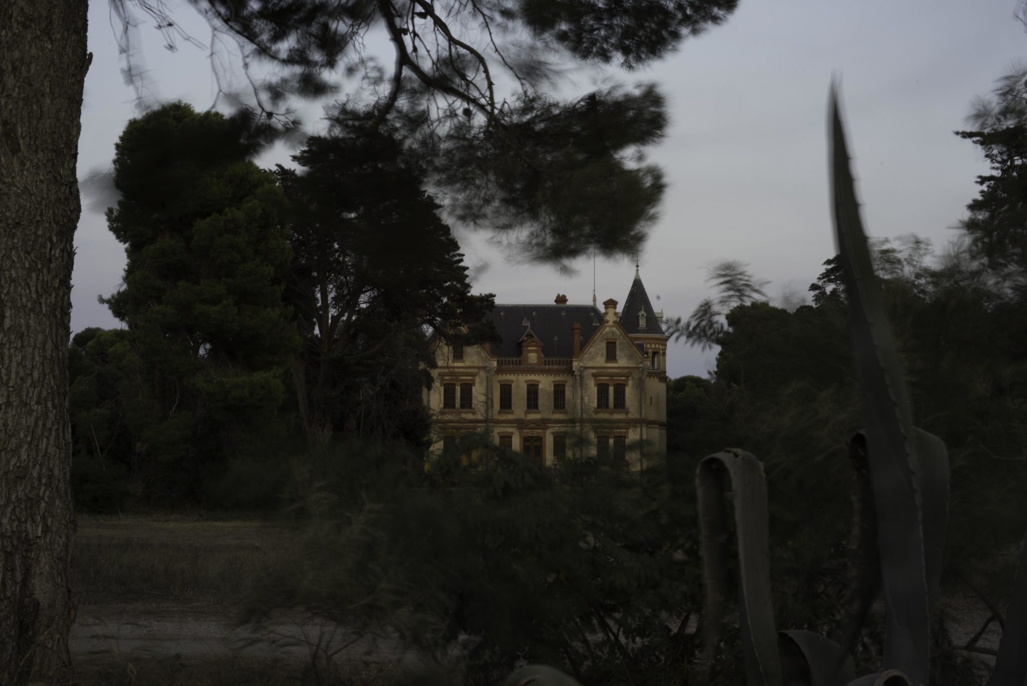 Artist-in-Residence, Rhapsodic Night Landscape Photographs and Exhibition in France, Chateau