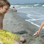 What Summer Looks Like: Kids on the Beach.  Fine Art Photography by Steve Giovinco