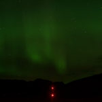 Photographing Greenland’s Primordial Landscape at Night: Lecture at Yale Club of New York, Green, Red Lights