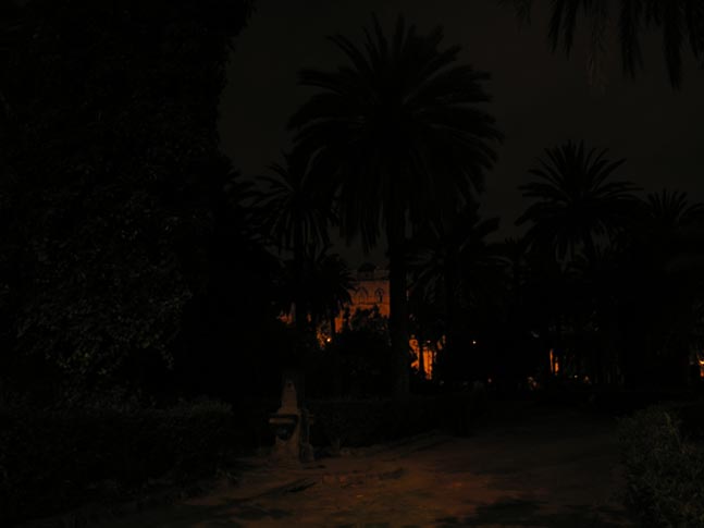 Nightmare in Sicily: Landscape at Midnight, Palermo