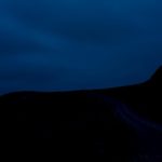 Night Landscape Photographs of Climate Change in Greenland: Dark Road