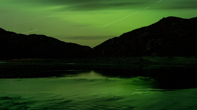 What Climate Change in Greenland Looks Like: Night Photographs of Retreating Glaciers, Lakes and Land
