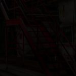 steve-giovinco-michigan-What Photographing at Night in an Abandoned 100-Year Old Factory Looks: Michigan Artist-in-Resident Red Stairs