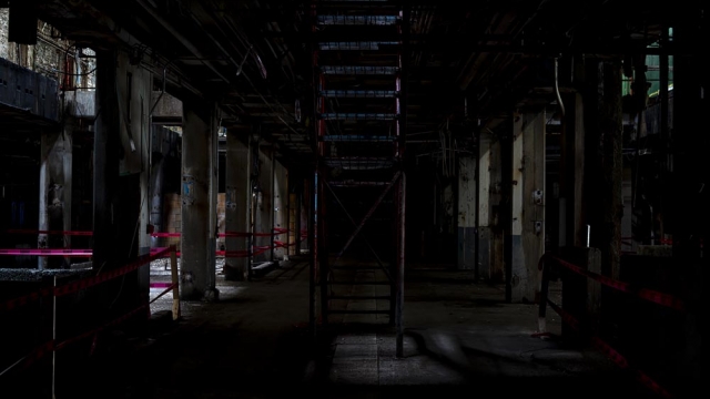 What Photographing at Night in an Abandoned 100-Year Old Factory Looks: Michigan Artist-in-Resident