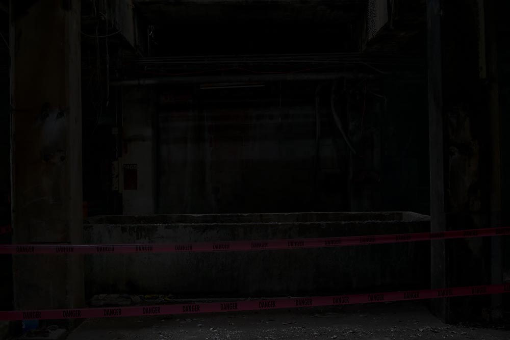 Paper Mill Factory: Isolation, Photographed, Michigan Deep Interior 
