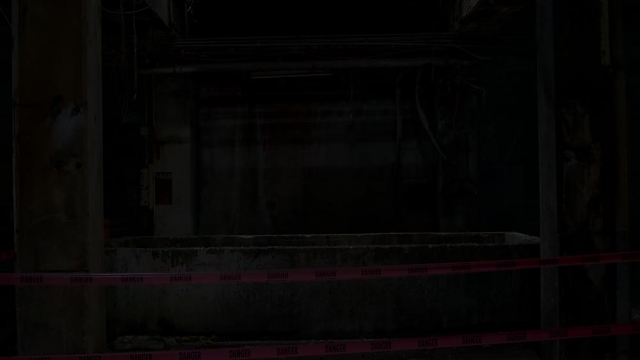 Isolation, Photographed: Factory at Night