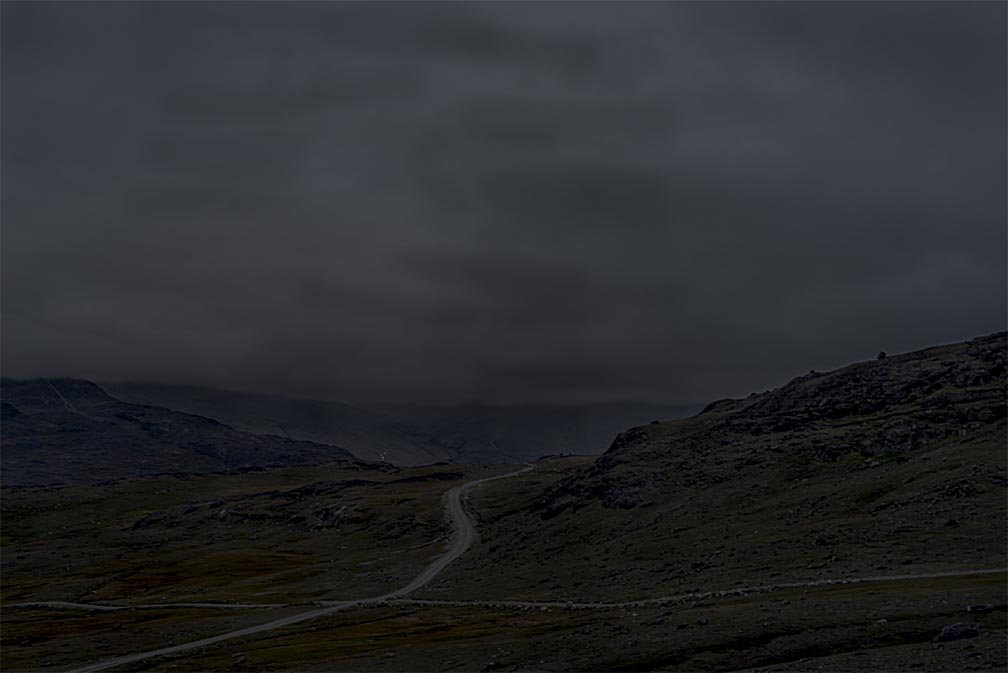 Darkland: Night Landscape Photographs in East Greenland Paths