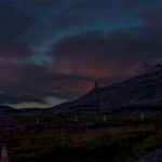 Darkland: Night Landscape Photographs in East Greenland Abandoned Heliport