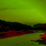 Darkland: Greenland Fine Art Photography Book Proposal @SteveGiovinco, Red and Green Night