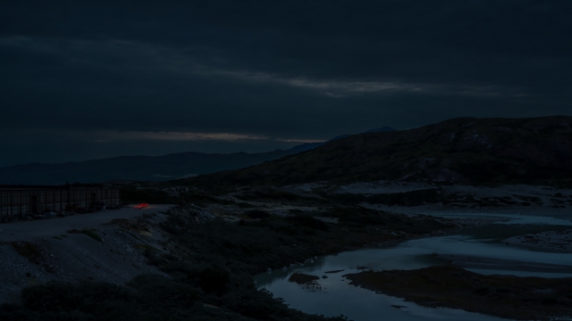 Ethereal Night Photographs of Greenland at Sites of Climate Change