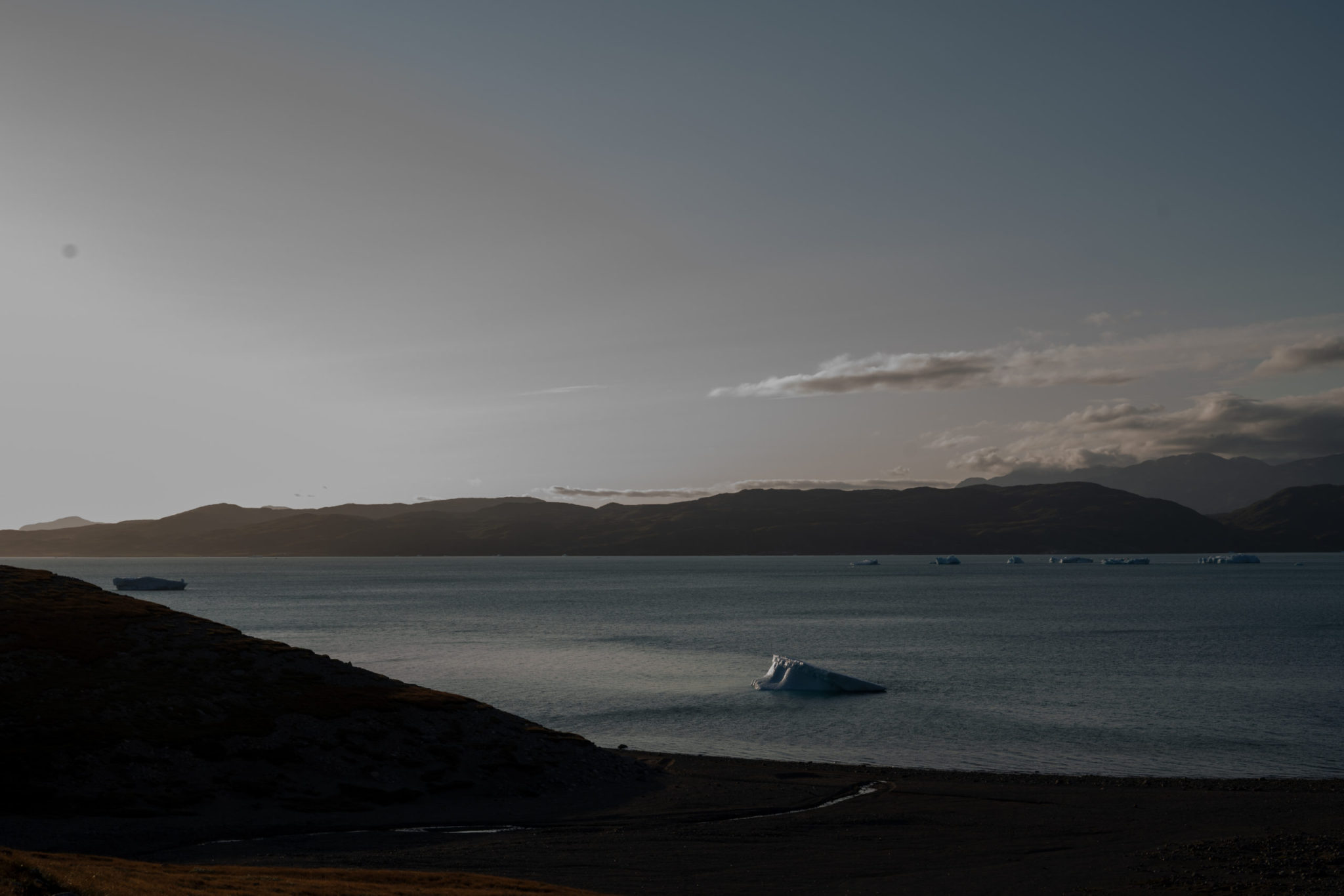 Fine Art Landscape Photographs of Arctic Greenland, Steve Giovinco: Afternoon in the Fjord