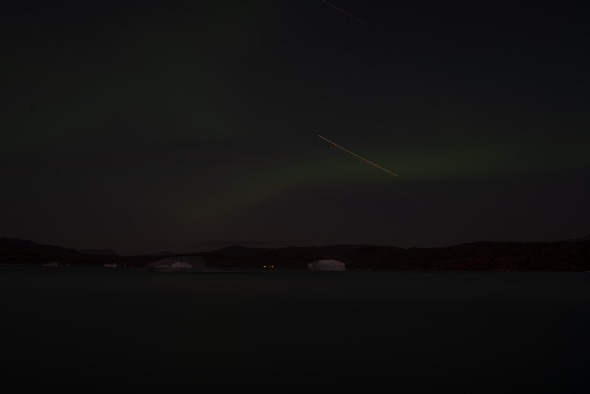 Fine Art Landscape Photographs of Arctic Greenland, Steve Giovinco: Long Exposure in the Fjord