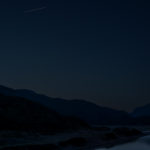 Fine Art Landscape Photographs of Arctic Greenland, Steve Giovinco: Glacial River Night and Hills