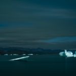 New Work: Ethereal Greenland Nightlandscape Photographs @SteveGiovinco Moving Icebergs at Night